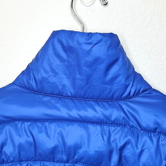 BLACK RIVET Casual Blue Puff Jacket size M Warm Fall Winter - Picture 9 of 13